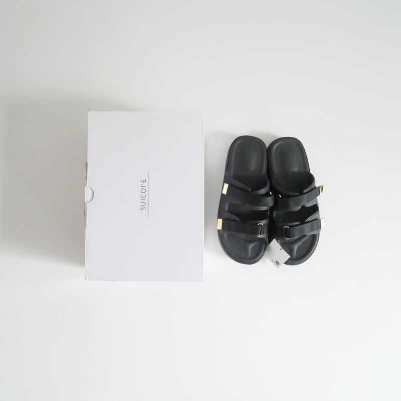 Deuxieme別注 SUICOKEグログランダブルストラップサンダル Deuxieme Classe(ドゥーズィエムクラス)の「【SUICOKE