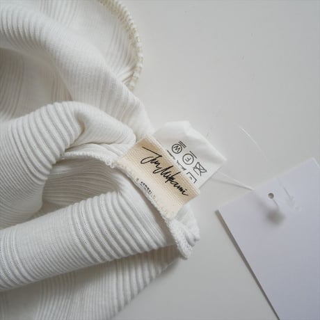 JUN MIKAMI  / リブホイルタンクトップ / 23SS-3-P / 2508-2235