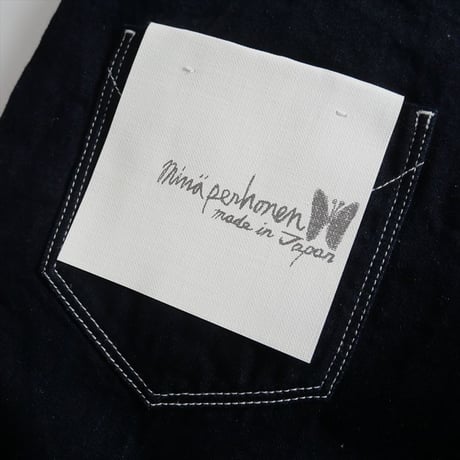 2025SS今季新作・人気完売品 / 未使用 / mina perhonen / always テーパードデニム / dn4628 / 2502-0741