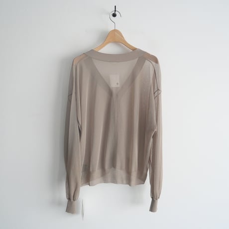 2023SS / 未使用 / L'Appartement / Sheer Cardigan / 23080560401210 / 2311-0775