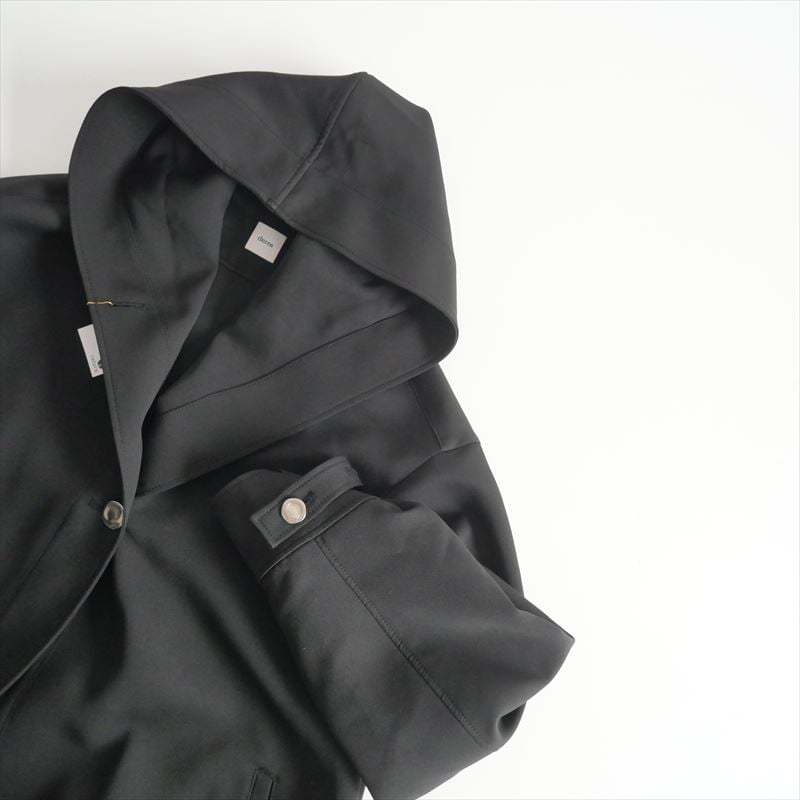 deres デレス feather long coat コート ブラック deres デレス feather long coat コート ブラック 美品】 deres