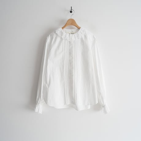 2023SS / THE SHINZONE / LACE COLLAR BLOUSE / 23SMSBL06 / 2312-2029