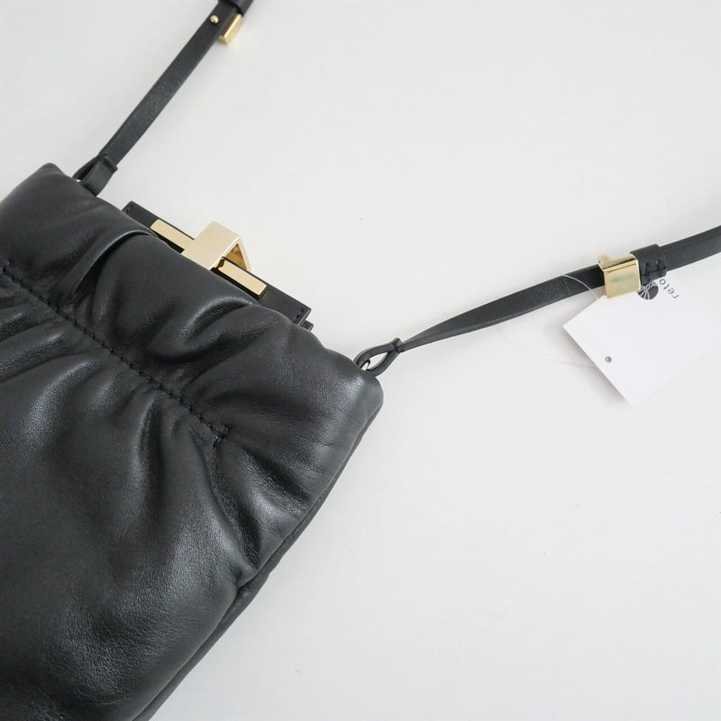 ZANCHETTI PUFFY CROSSBODY 黒 ショルダーバッグ