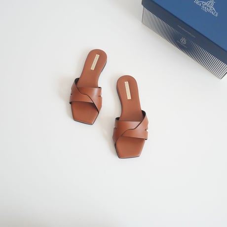 2023SS / L'Appartement購入品 / DEA SANDALS CAPRI / FLAT SQUARE SANDAL / 23093570005410 / 2312-0450