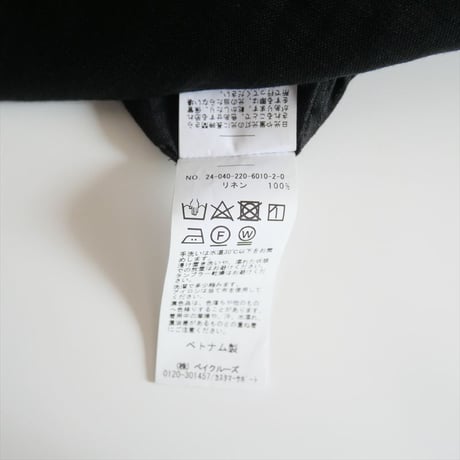 2024SS今季 / FRAMeWORK / ≪追加≫フレンチリネンシャツワンピース / 24040220601020 / 2407-0728