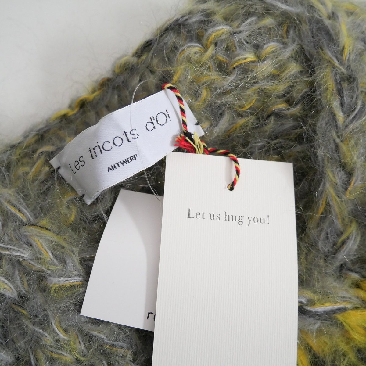 325 新品 LES TRICOTS D'O 高島屋 モヘヤ ニットセーターF 未使用 / STUNNING購入品 / les tricots d'O! / モヘヤニットプル