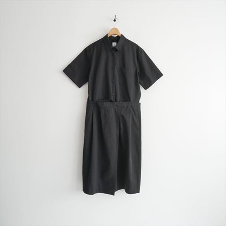 2026SS今季 / 6 ROKU BEAUTY&YOUTH コットン シャツ＆スカート ワンピース 86261000002 / 2605-1384