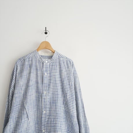 ASEEDONCLOUD / Homey cloth check リネンブラウス  / 221602 / 2509-2124