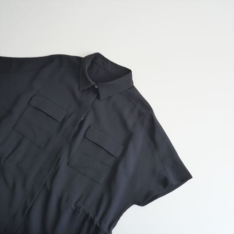 2024SS・人気完売品 / SOEJU / ロングシャツワンピース / S-01-OP-025 / 2503-0982