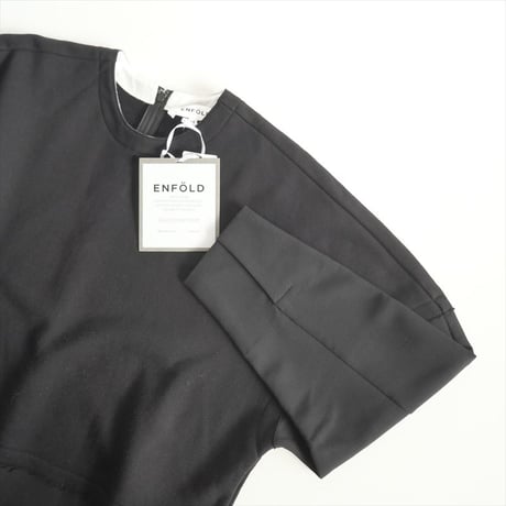 2022 / ENFOLD / TEXAS SWEAT スウェットミニDRESS / 300FS283-0890 / 2411-1440