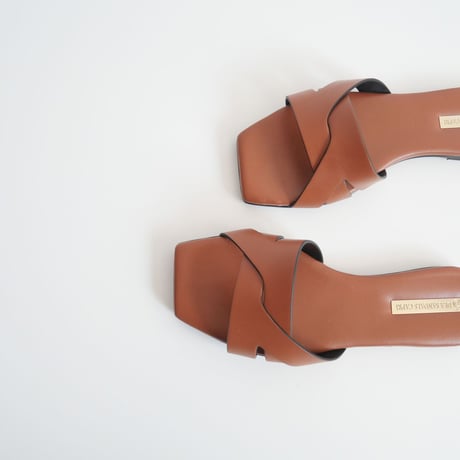 2023SS / L'Appartement購入品 / DEA SANDALS CAPRI / FLAT SQUARE SANDAL / 23093570005410 / 2312-0450