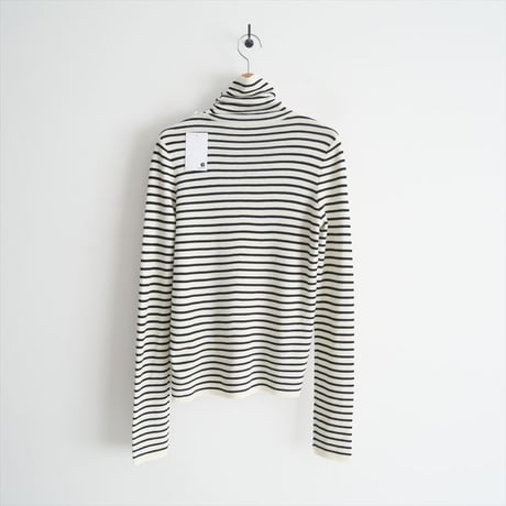 2022AW / L'Appartement / Border Turtleneck Knit / 22080560203530 / 2403-0167