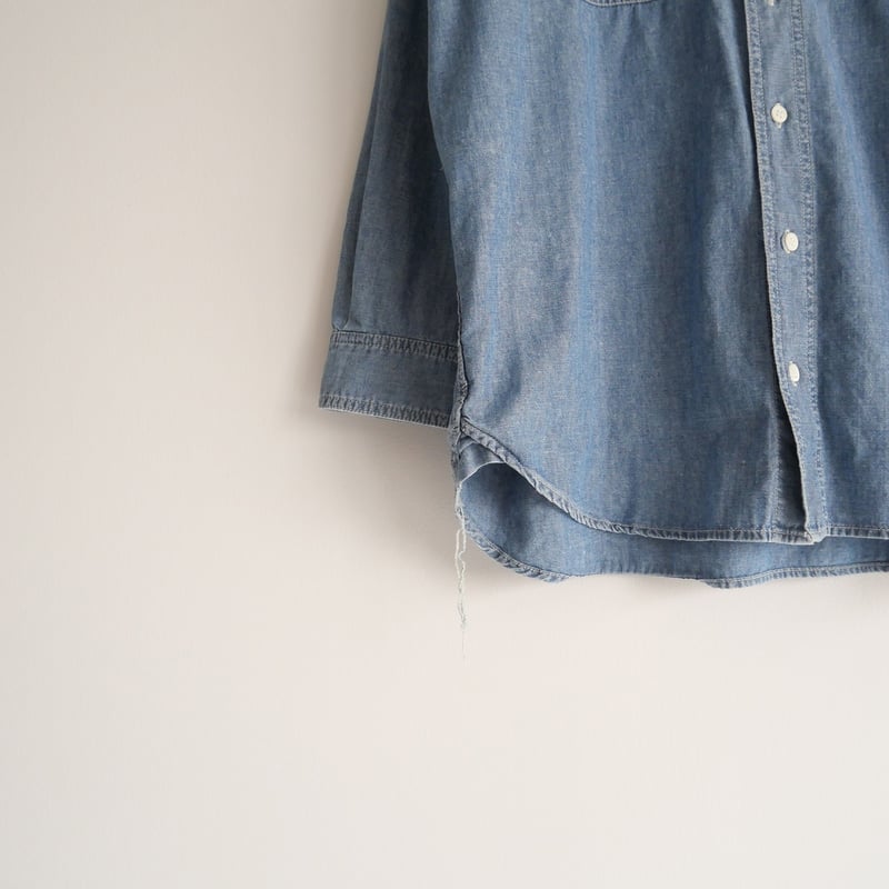 トップス L'Appartement REMI RELIEFChambray Shirt L'Appartement 【REMI RELIEF/レミ レリーフ】 CHECK SHIRT