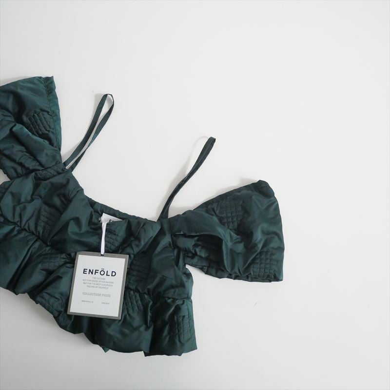 【新品・タグ付き】ENFOLD CAMISOLE VEST 2024AW今季新作・人気完売品 / 未使用 / ENFOLD / QUILT CAMISOL