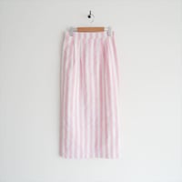 SZ Blockprints×Ron Herman / Thick Striped Canvas Skirt / 3910500050 / 2509-0910
