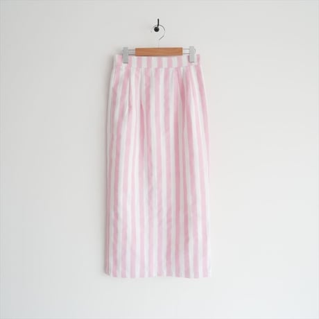 SZ Blockprints×Ron Herman / Thick Striped Canvas Skirt / 3910500050 / 2509-0910