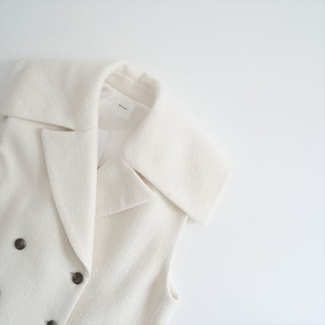 〇2023AW / yori / shirocon ポコポコビッグカラージレ / SC25-23013AW / 2504-0104