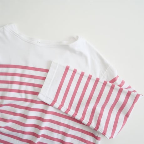 2023SS / nest Robe / Cotton Jersey Stripe Basque Shirt / 01231-1003 / 2404-2081