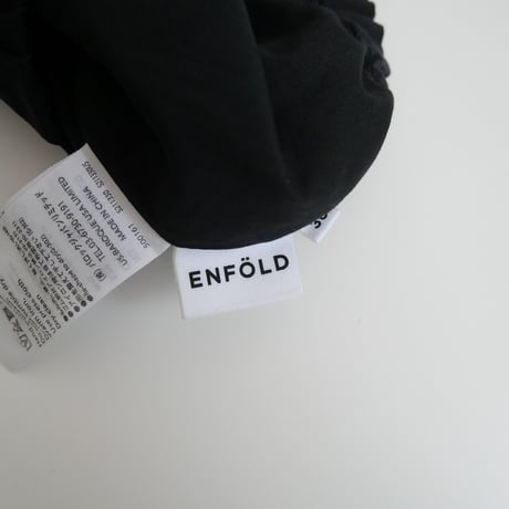 2021SS / ENFOLD / GIZAブロード フリルバルーンTROUSERS / 300ES931-2020 / 2310-1036