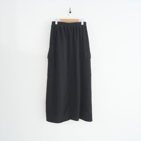 2023AW・人気完売品 / AP STUDIO / Warm Sweat Cargo Skirt / 23060586813030 / 2508-1273
