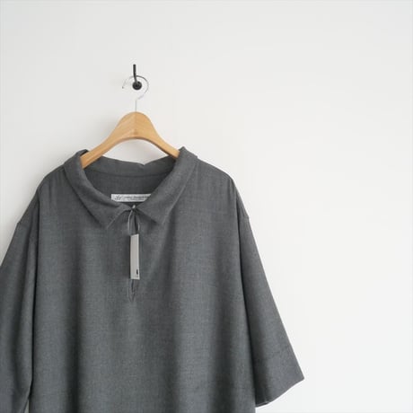 2023AW / journal standard luxe / サキソニー スキッパーワンピース / 23040440021040 / 2412-1030