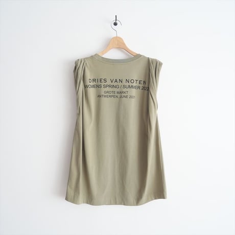 2022SS / DRIES VAN NOTEN / HETTY PR 4604 W.K.TOP / 2168408 / 2411-0460