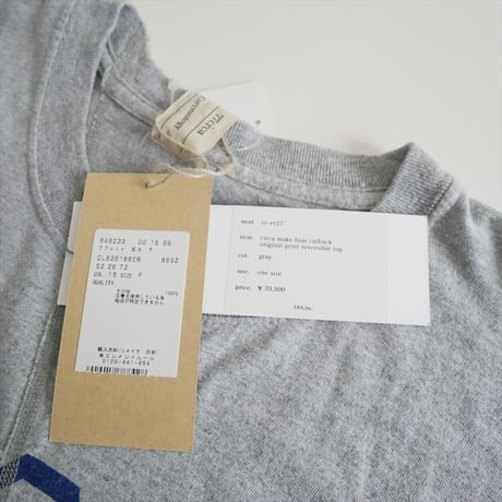 2026SS今季 未使用 Curensology別注 77circa リメイクTシャツ 2606-0313