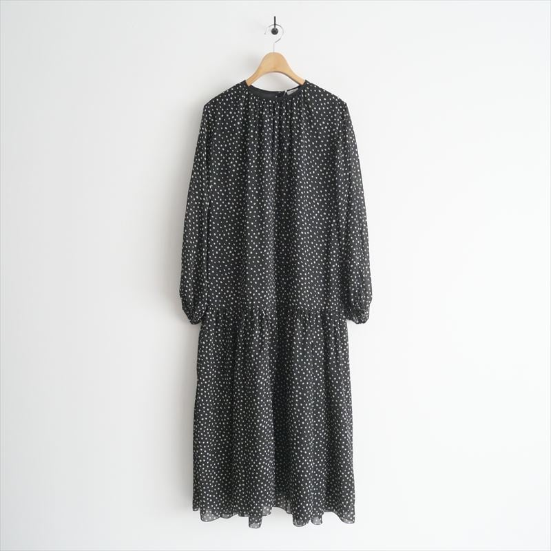 2022AW / IENA / ドットティアードワンピース / 22040900085040 