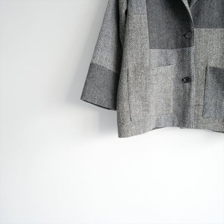 2024AW / 中目黒アッシュ / H Vintage / Remake Tweed Jacket / 2512-0708