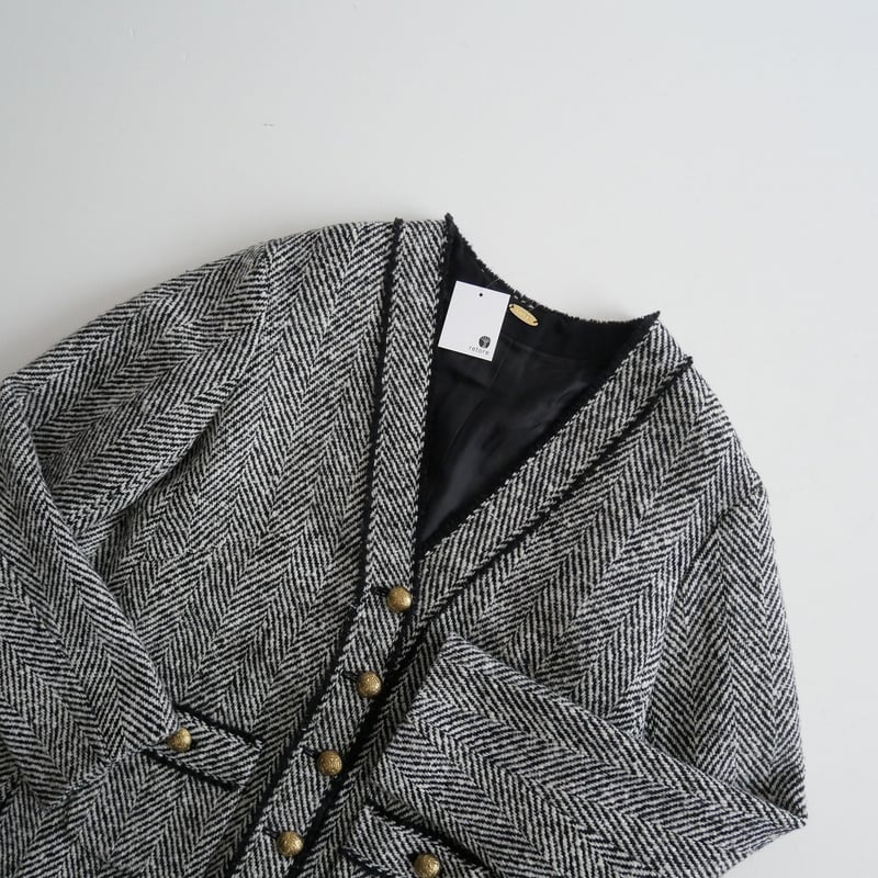 Deuxieme Classe TWEED カーディガンジャケット 【公式通販】