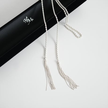 2024 / Makiko Hirabayashi / タッセルロングネックレス / 2503-0539