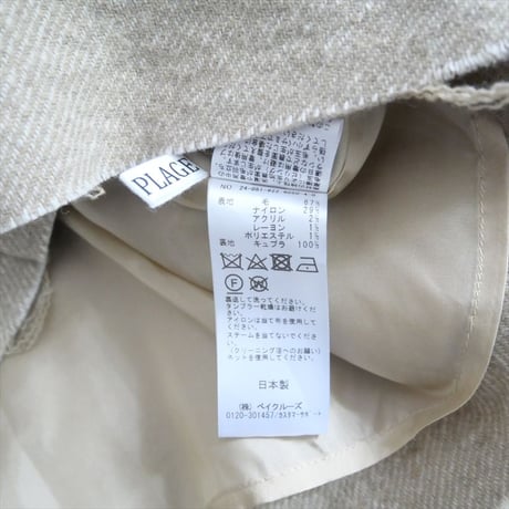 〇2024AW / R'IAM / Plage / シルエット ブラウス / 24051922605040 / 2509-0541