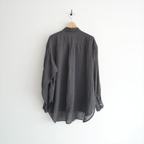 2025SS / 未使用 / SPICK&SPAN / ガーメントダイシアーラミーシャツ / 25050200807020 / 2601-2033