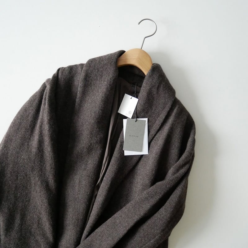 2019AW / WIRROW / Soft Wool Robe Coat / 2003-...