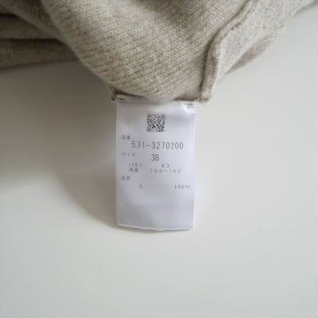 〇2023AW・人気完売品 / ADR / Wool pile Reversible Knit P/O / 23080570004930 / 2502-0311