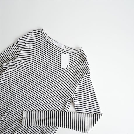 2024AW / L'Appartement / BORDER RIB LONGSLEEVE T-SHIRT / 24070560410030 / 2511-2063