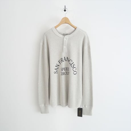 2024AW今季・人気完売品 / 未使用 / L'Appartement購入品 / GOOD GRIEF! / SFSC PRINTED HENLEY NECK TOP / 2410-0750