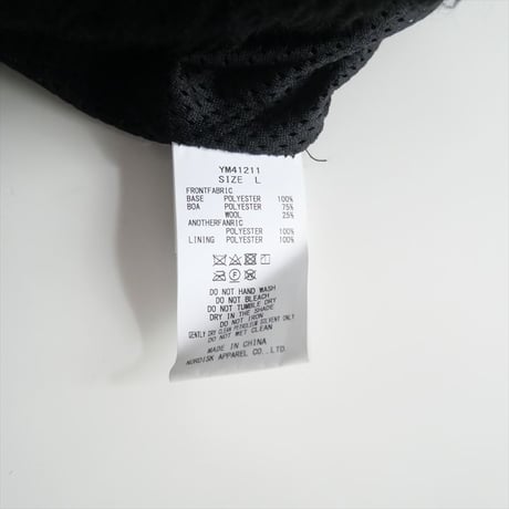 2023AW / Y dot by nordisk × is-ness / FLEECE HOODIE / YM41211 / 2409-0625