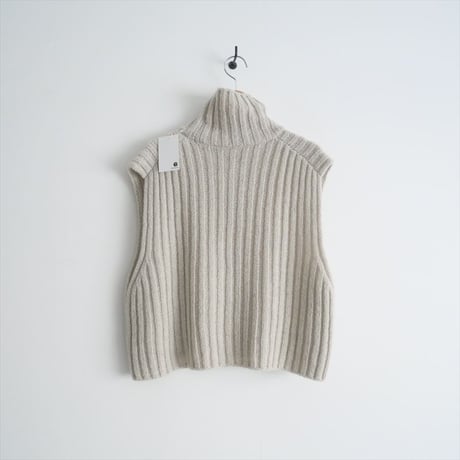 2023AW / evam eva / renew wool vest / E233K100 / 2410-1097