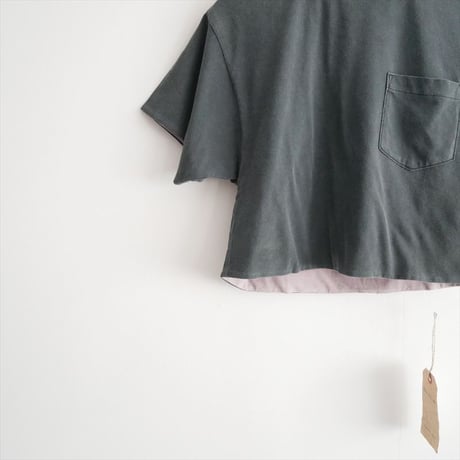 未使用 / REMI RELIEF×THE SHISHIKUI reversible Tシャツ RN28369104SK / 2605-1432