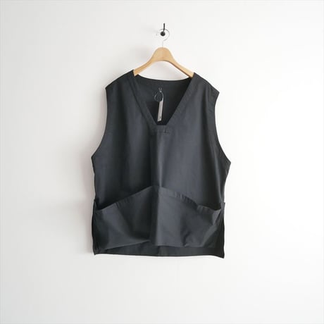 継続販売品 / TOUJOURS Work Pullover Vest AM44PJ02 / 2605-0792