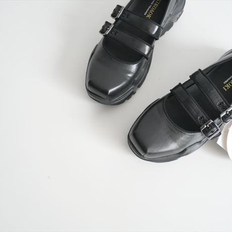2024AW今季 / AKIKOAOKI × THREE TREASURES / Gemini Faux-leather / AAI034FW23BK39 / 2411-0824