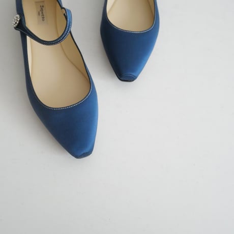 repetto / サテンビジューストラップパンプス / 2312-0731