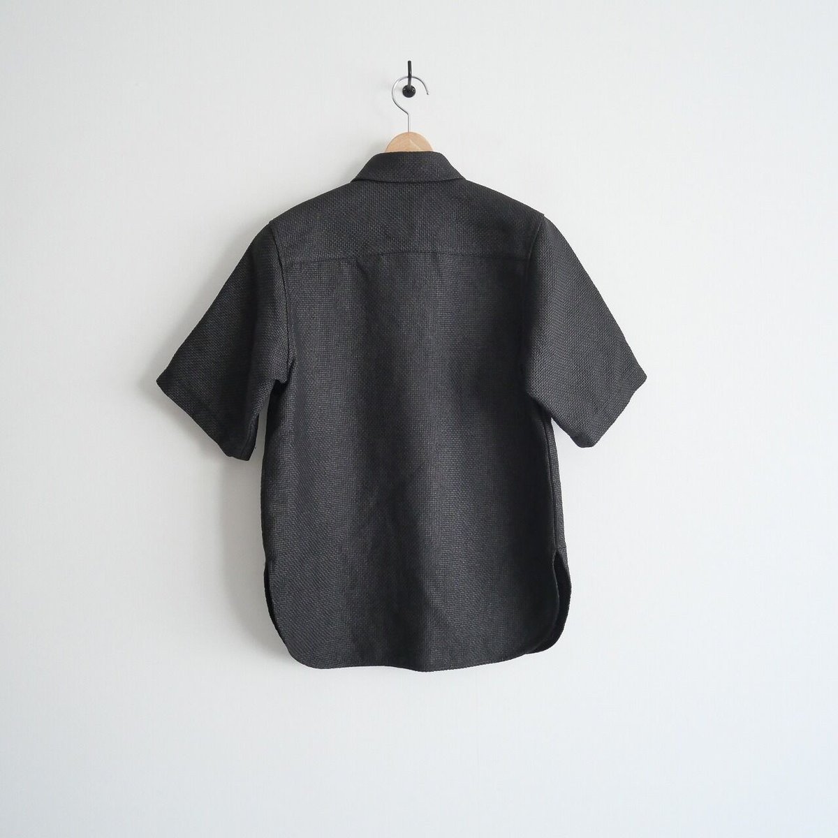 2021 / AURALEE / WASHI BASKET HALF SLEEVED SHIR