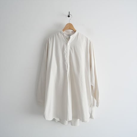 2024SS今季 / 未使用 / SP / ORGANIC COTTON OXFORD BAND COLLAR SHIRT / SP1671-3 / 2405-0716