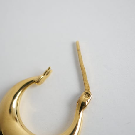2022 / DEUXIEME CLASSE購入品 / LAVER / MOON ピアス ゴールド / 22091510004110 / 2312-0267