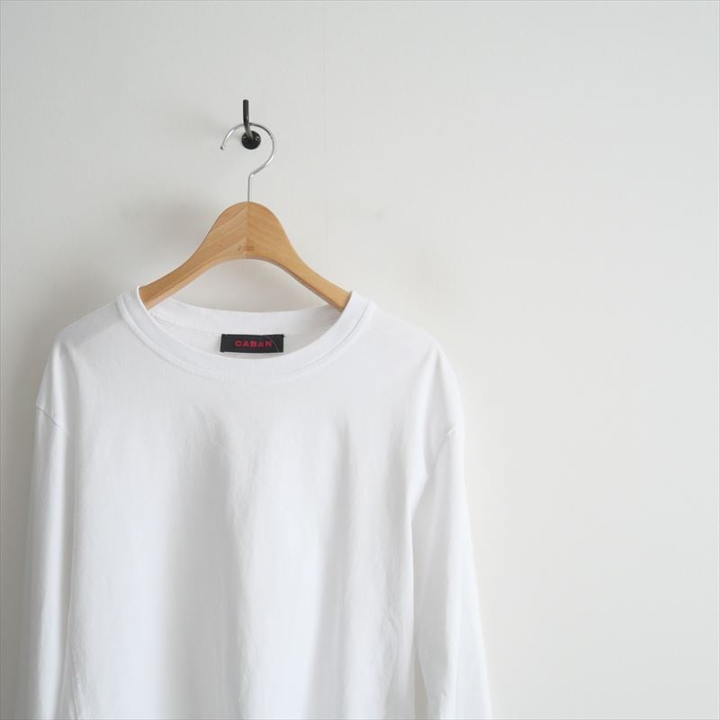 継続販売品 / CABaN / ドライスビンコットン ロングスリーブTシャツ  