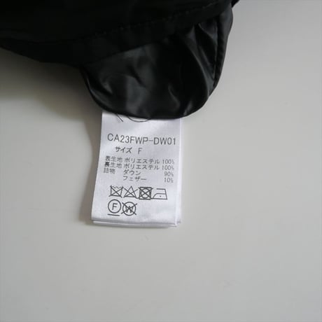 〇2024AW・人気完売品 / DEUXIEME CLASSE購入品 / CALUX / PUFFER COACH JACKET / 24020510000930 / 2502-0437