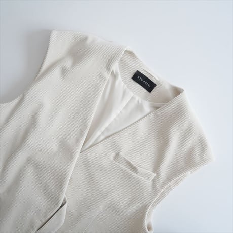 2022AW / 未使用 / IENA購入品 / STUMBLY / コーディロイジレ / 22011910001830 / 2403-0388
