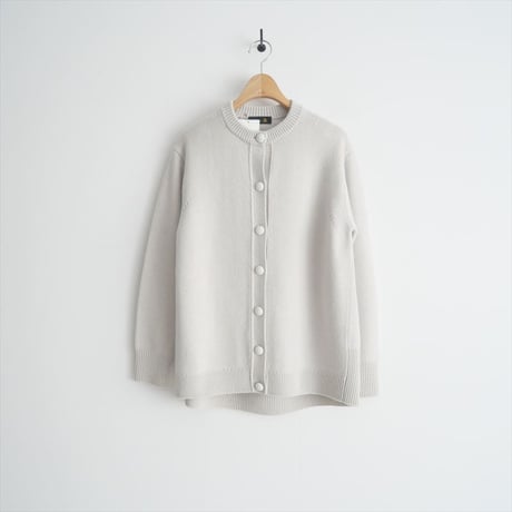 Drawer / 5Gウールカシミヤミンクパッチカーディガン / 6515-199-0448 / 2501-0983